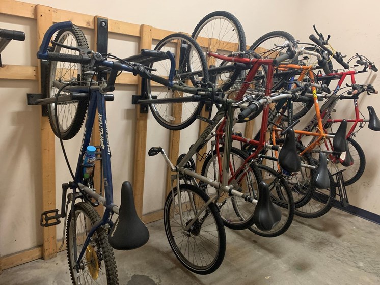Free Bike Storage Room
